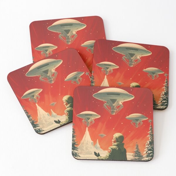 Item preview, Alien Invasion On Christmas Day designed and sold by KAREIDAS.