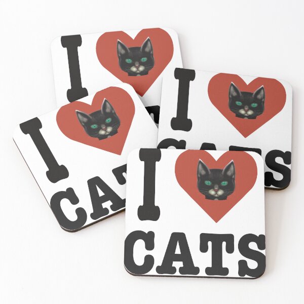 Item preview, I ❤️ Love Cats designed and sold by KateVanFloofno1.