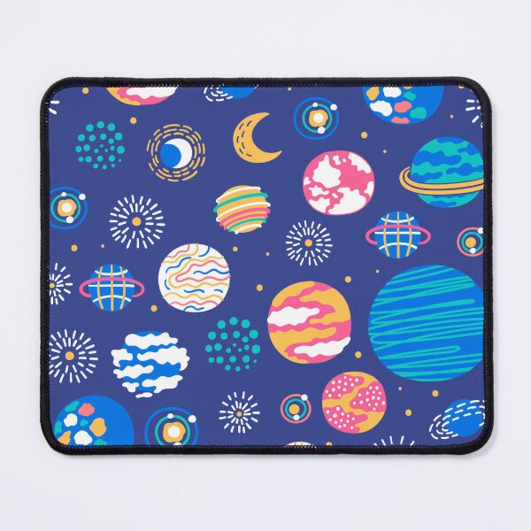Item preview, Seamless patterns with planets and stars designed and sold by RubyCollection.