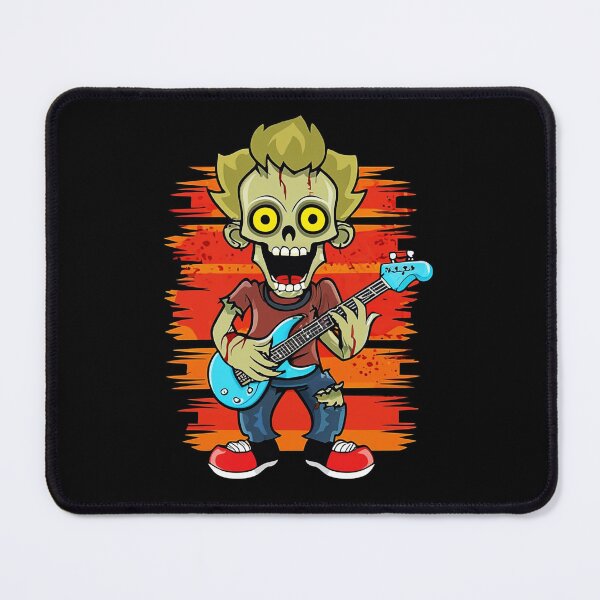 Item preview, zombie rocker designed and sold by NotesForMusic.