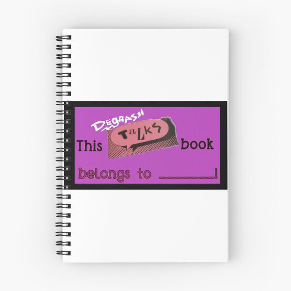 Item preview, Degrassi Talks Book designed and sold by lucey05.