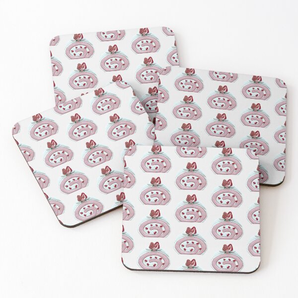 Item preview, Lovely Strawberry Swiss Roll designed and sold by aiko-p.