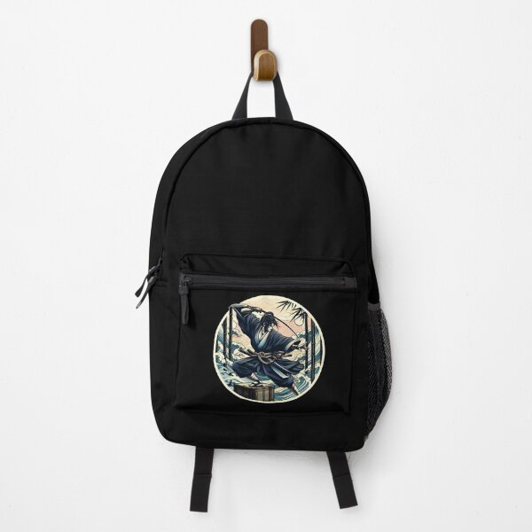 Item preview, Ninjutsu Ukiyo-e Zen Wave Design designed and sold by RedDesignSyc.