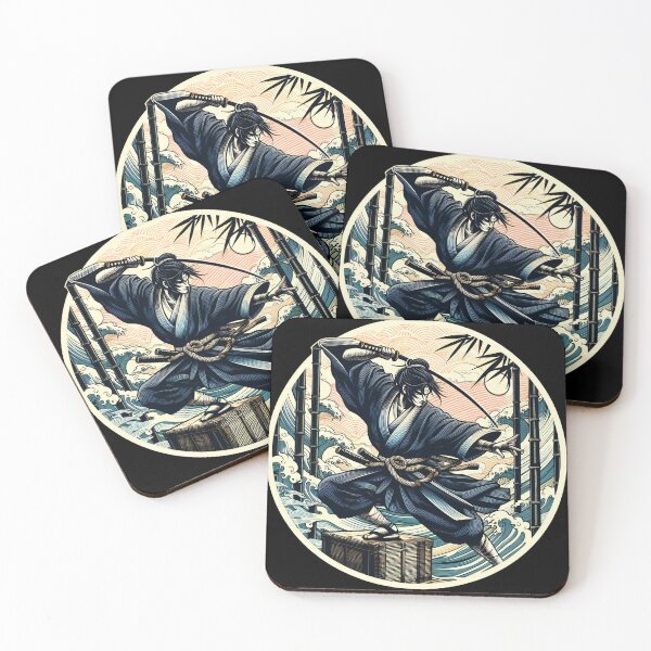 Artikelvorschau, Ninjutsu Ukiyo-e Zen Wave Design entworfen und verkauft von RedDesignSyc.
