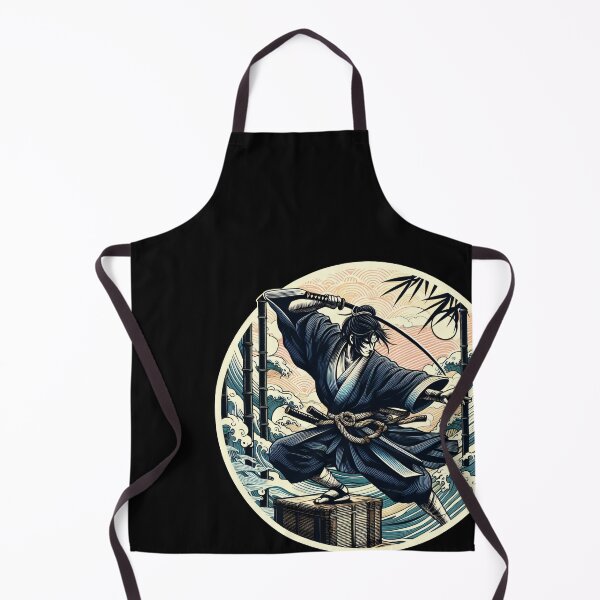 Item preview, Ninjutsu Ukiyo-e Zen Wave Design designed and sold by RedDesignSyc.