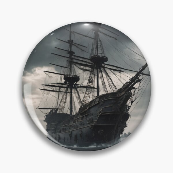 Item preview, Stormy pirate ship designed and sold by kiwimick.
