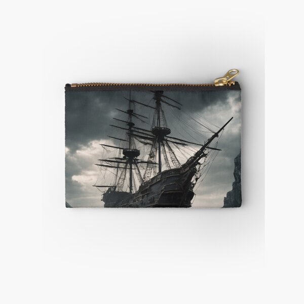 Item preview, Stormy pirate ship designed and sold by kiwimick.