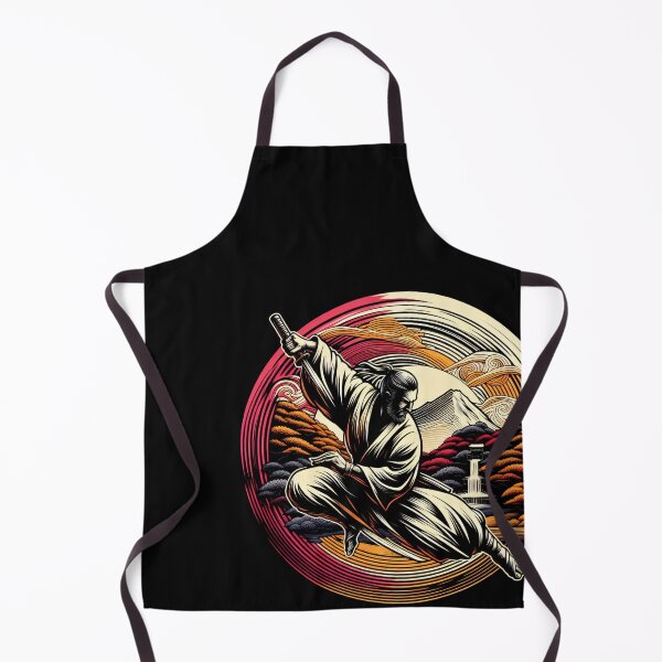 Item preview, Ninjutsu Ukiyo-e Mountain Design designed and sold by RedDesignSyc.