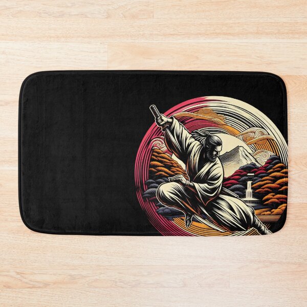 Item preview, Ninjutsu Ukiyo-e Mountain Design designed and sold by RedDesignSyc.