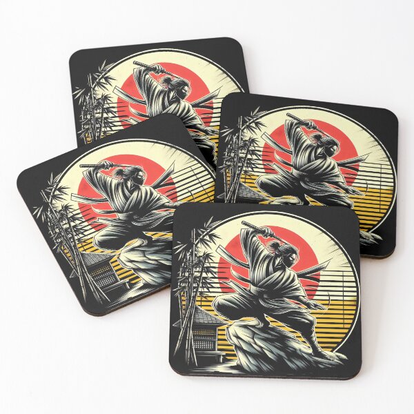 Artikelvorschau, Ninjutsu Ukiyo-e Japan Flaggendesign entworfen und verkauft von RedDesignSyc.