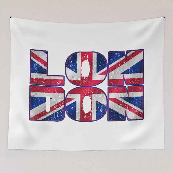 Item preview, London England Distressed designed and sold by SideSignal.