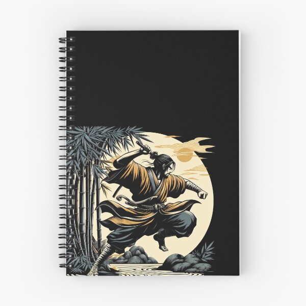 Item preview, Ninjutsu Pose Ukiyo-e Circle Design designed and sold by RedDesignSyc.