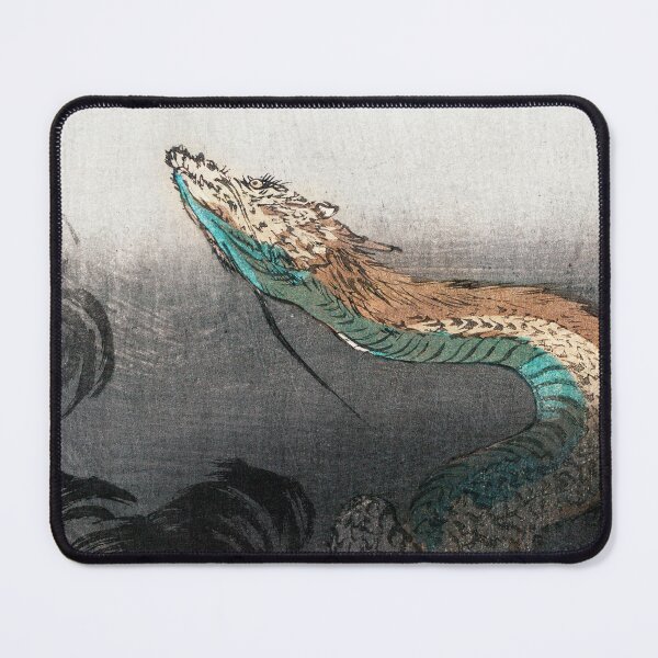Item preview, Japanese Dragon Viewing on Fuji Mount by Ogata Gekko designed and sold by Wander-Wave.