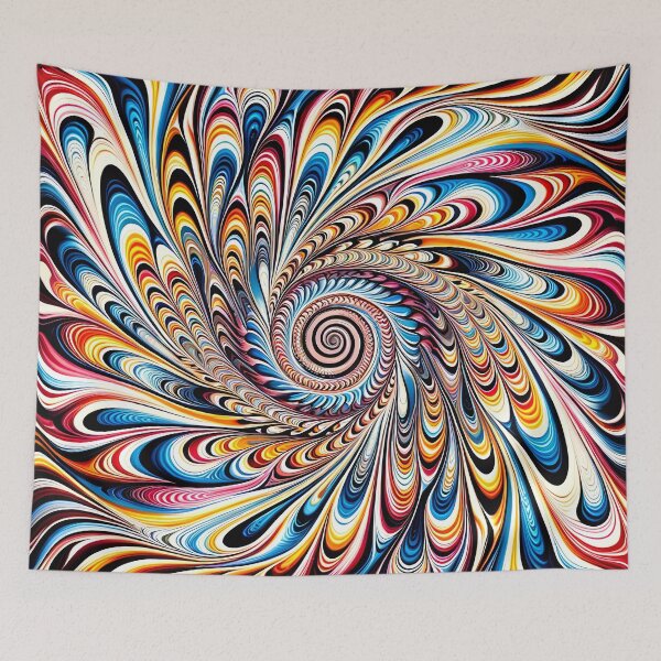 Item preview, Moire Illusory Spiral designed and sold by NeatSplash.