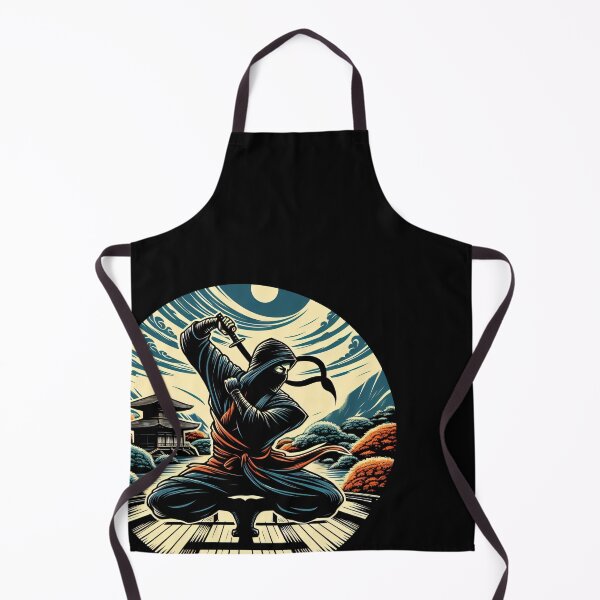 Item preview, Ninjutsu Pose Ninja Circle Design designed and sold by RedDesignSyc.