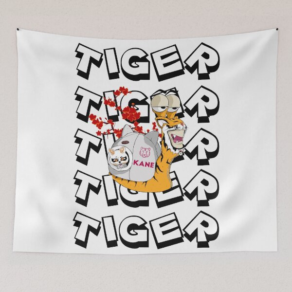 Item preview, Roaring Tiger Snail designed and sold by Dreamforia.