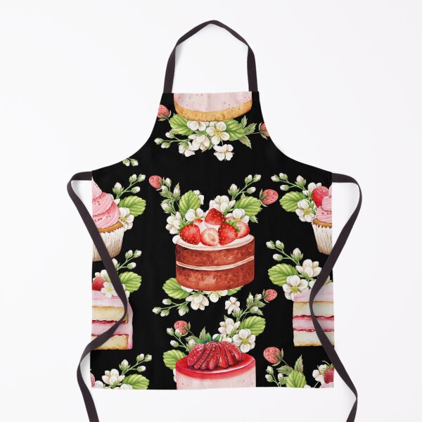 Item preview, Strawberry Pastry Pattern designed and sold by Hawa Shama.