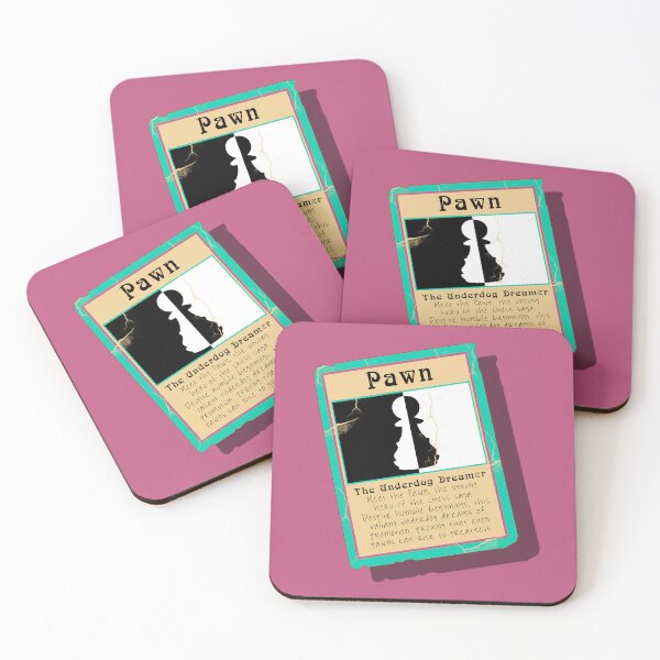 Item preview, The Underdog Dreamer Chess Pawn Trading Card designed and sold by Fun Funky Designs.