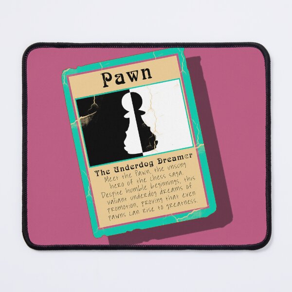 Item preview, The Underdog Dreamer Chess Pawn Trading Card designed and sold by Fun Funky Designs.