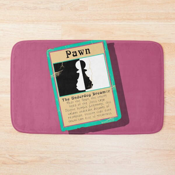 Item preview, The Underdog Dreamer Chess Pawn Trading Card designed and sold by Fun Funky Designs.