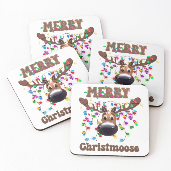 Item preview, Moose Christmas in Merry Christmas moose party on Christmas Day designed and sold by BotunPeony.