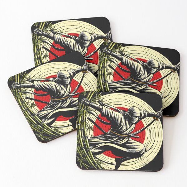 Artikelvorschau, Ninjutsu Ninja Fighter Japan Sun Circle Design entworfen und verkauft von RedDesignSyc.