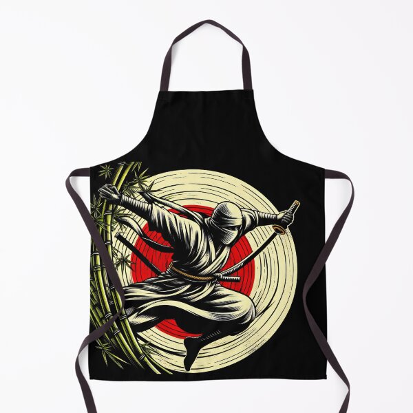 Item preview, Ninjutsu Ninja Fighter Japan Sun Circle Design designed and sold by RedDesignSyc.