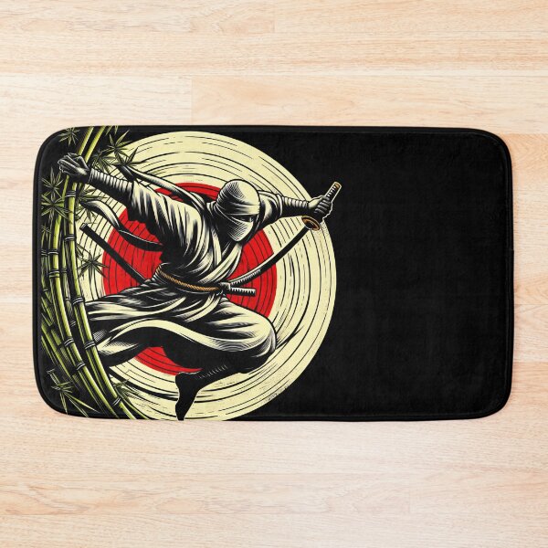 Item preview, Ninjutsu Ninja Fighter Japan Sun Circle Design designed and sold by RedDesignSyc.