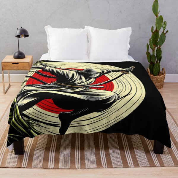 Item preview, Ninjutsu Ninja Fighter Japan Sun Circle Design designed and sold by RedDesignSyc.