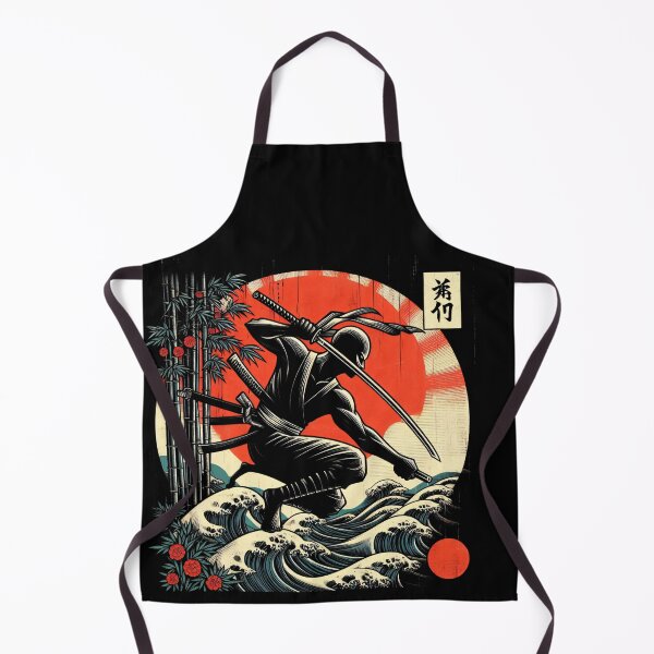 Item preview, Ninjutsu Katana Ninja Fighter Japan Sun Design designed and sold by RedDesignSyc.