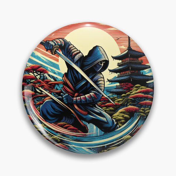 Item preview, Ninjutsu Katana Ninja Fighter Design designed and sold by RedDesignSyc.