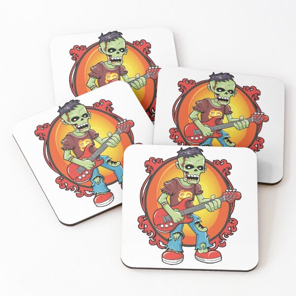 Item preview, zombie guitarist designed and sold by NotesForMusic.