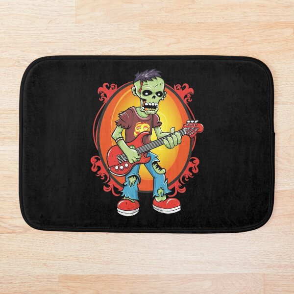 Item preview, guitarrista zombie designed and sold by NotesForMusic.