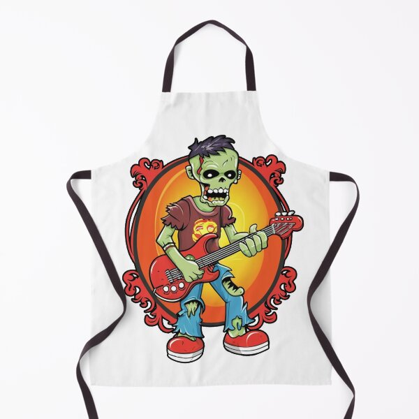 Item preview, zombie guitarist designed and sold by NotesForMusic.