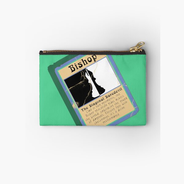 Item preview, The Diagonal Daredevil Chess Bishop Trading Card designed and sold by Fun Funky Designs.