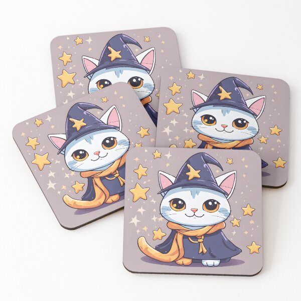 Item preview, Wizard Cute Cat Design  designed and sold by VisualMotivator.