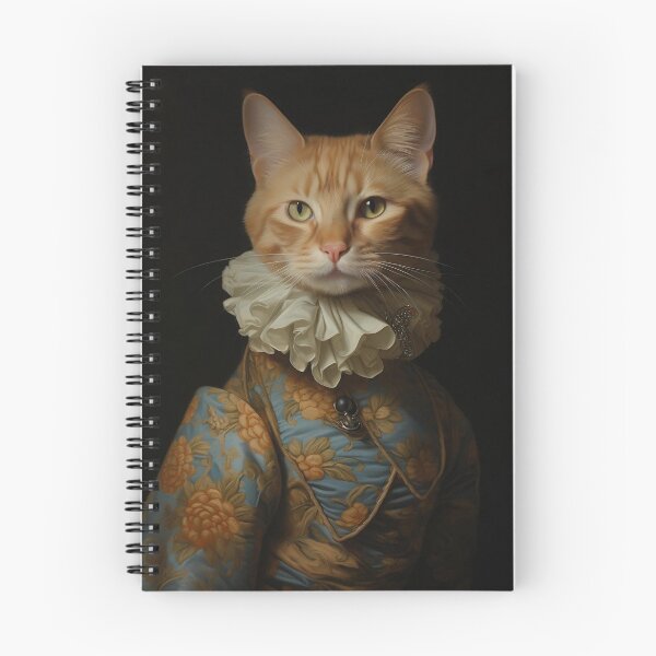 Item preview, Custom renaissance cat portrait - Tiger designed and sold by PimpMyPet.