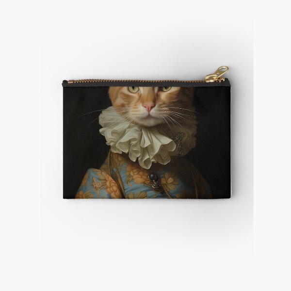 Item preview, Custom renaissance cat portrait - Tiger designed and sold by PimpMyPet.