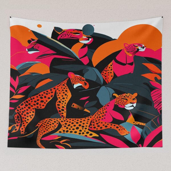 Item preview, Leopard in the Amazon designed and sold by OBSESSIONDESIGN.