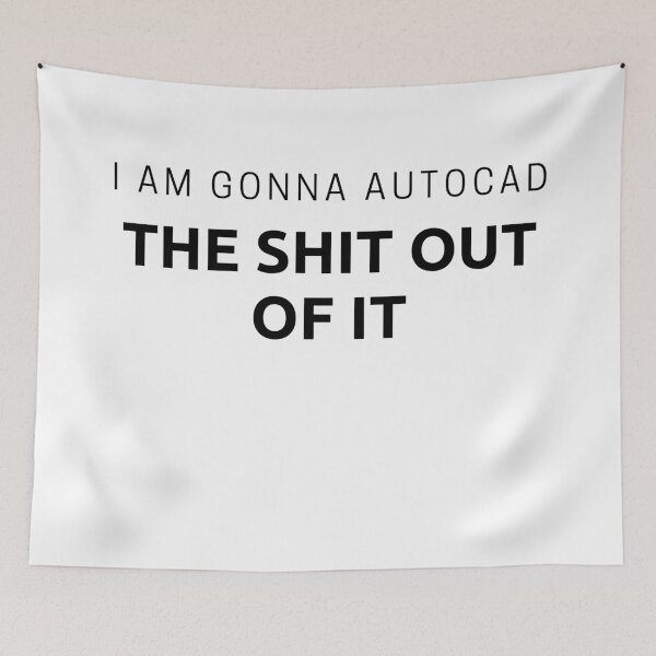 Item preview, AutoCAD, gift for Architect and Engineers, Designers  designed and sold by ImaginePrinting.