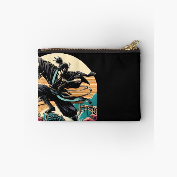 Item preview, Ninjutsu jumping Pose Ukiyo-e Zen Garden Design designed and sold by RedDesignSyc.