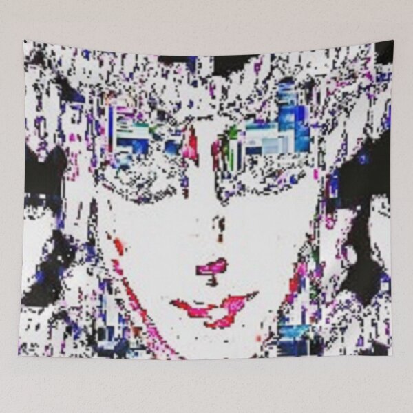 Item preview, Cyborg Cyber Girl Hologram, Illustration by SoulArtSara designed and sold by SoulArtSara.