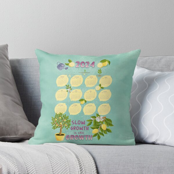 Item preview, 2024 calendar - Slow growth is still growth designed and sold by me-coco-design.
