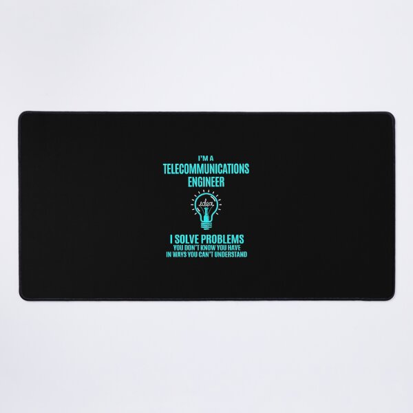 Item preview, Telecommunications Engineer - I Solve Problems designed and sold by analisanta.