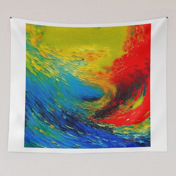 Item preview, Chromatic Whispers Symphony in Azure Hues designed and sold by Daniel Dudgeon.