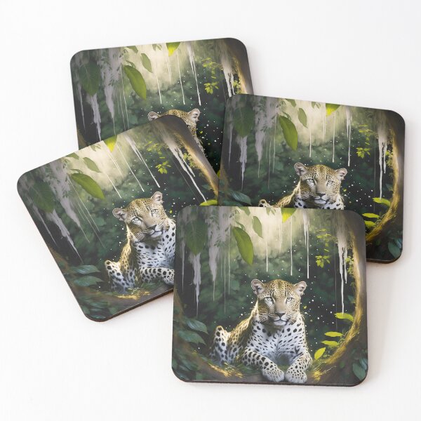 Item preview, Leopard in the rainforest designed and sold by Wilfried van Dokkumburg.