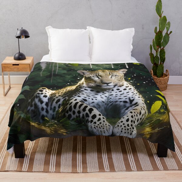 Item preview, Leopard in the rainforest designed and sold by Wilfried van Dokkumburg.