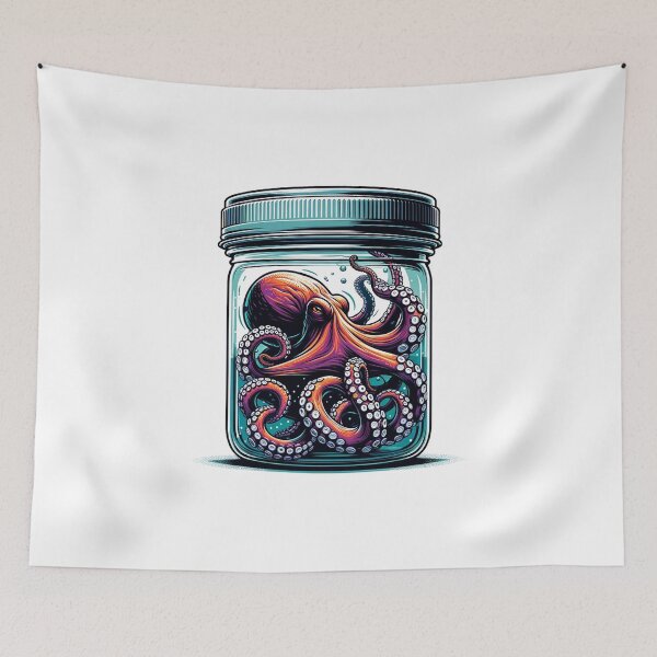 Item preview, The Octopus and the Jar designed and sold by Alphaproject.