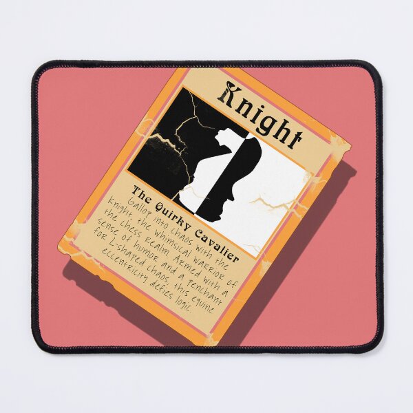 Item preview, The Quirky Cavalier Chess Knight Trading Card designed and sold by Fun Funky Designs.