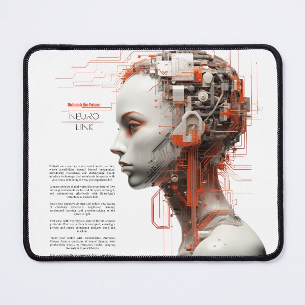Item preview, Cyberpunk Neuro Link advertising stickers designed and sold by xKiiNG0x.